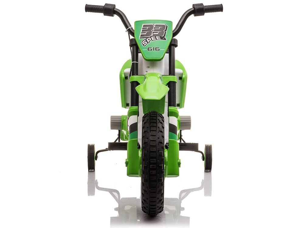 Elektrický motocykl na akumulátor XMX616 zelený — Detail