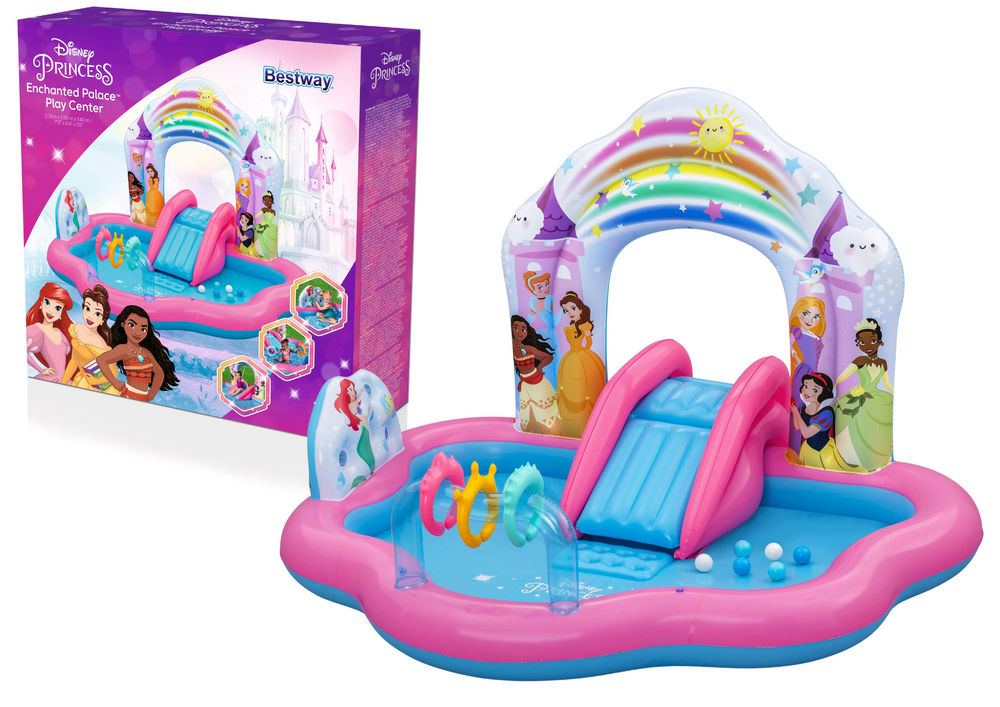 Nafukovací hrací centrum Bestway s Disney postavami — Celkový pohled