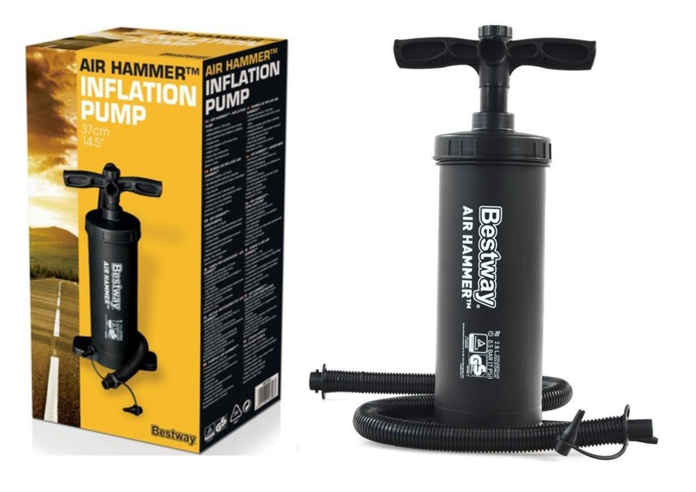 Ruční pístová pumpa Bestway 37 cm — Celkový pohled
