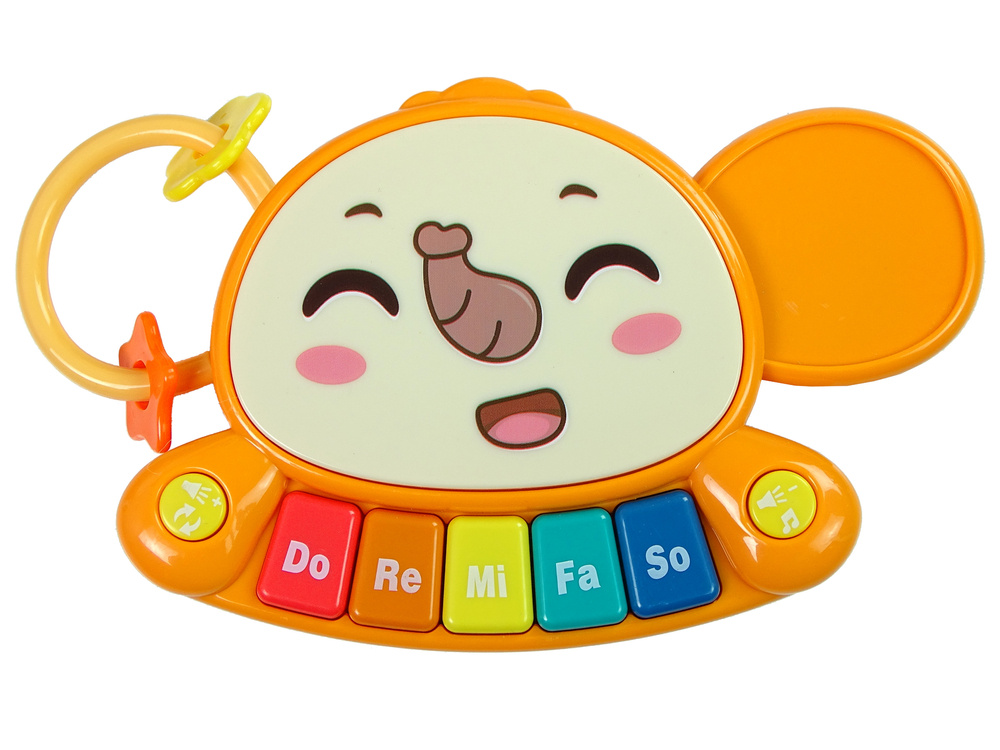 Interaktivní chodítko Stoleček 2v1 červený LEAN Toys — Detail
