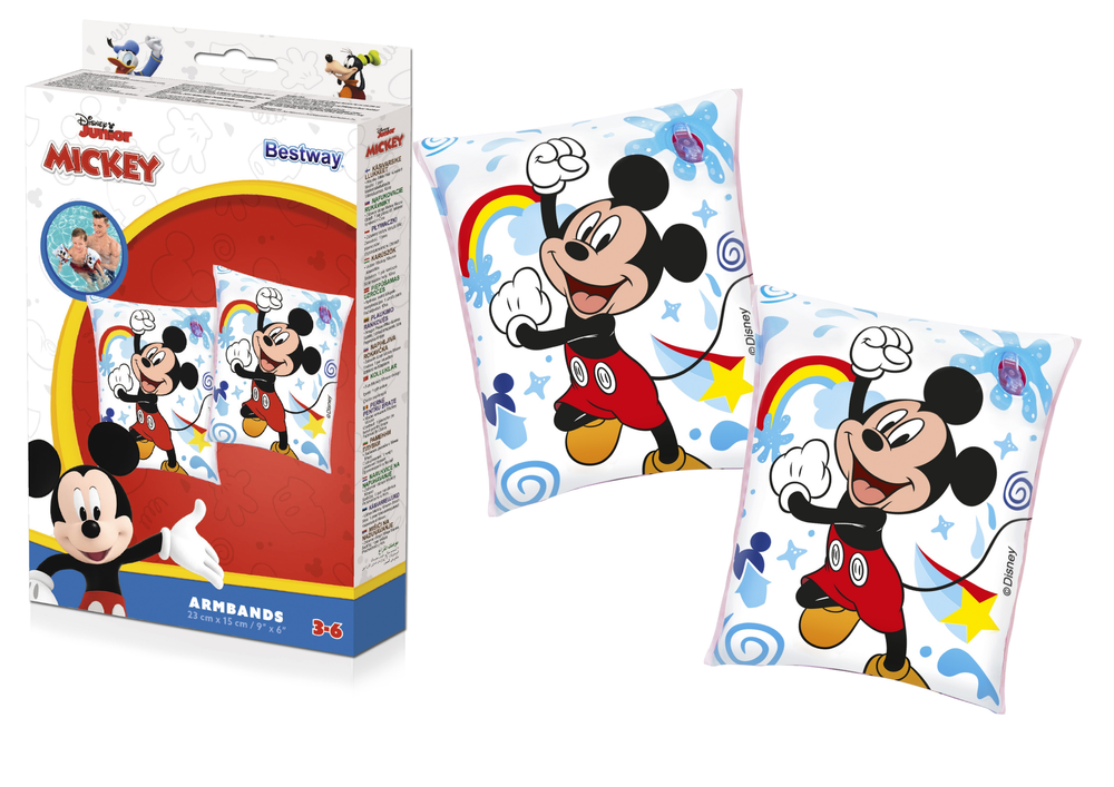 Nafukovací Rukávky na Plavání Mickey Mouse Bestway 91002