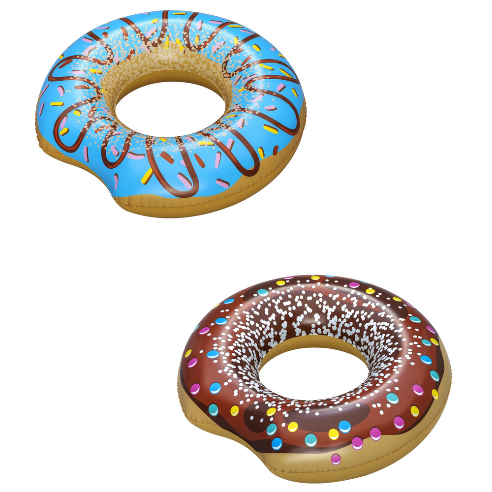 Nafukovací plavecký kruh Donut modrý 107 cm Bestway — Detail