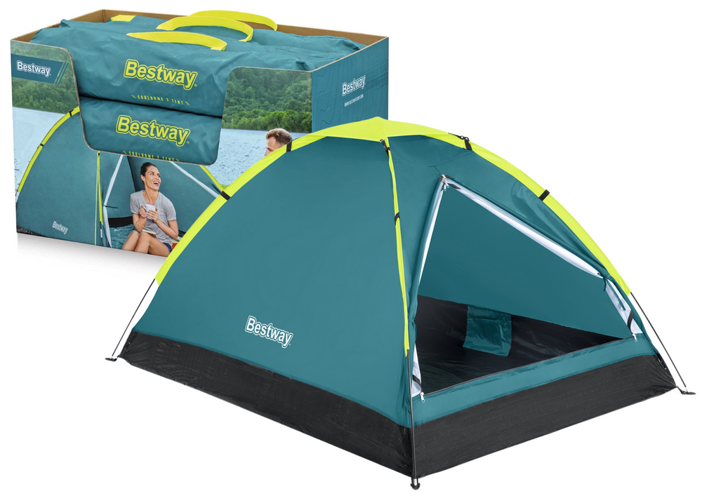 Turistický stan 145 x 205 x 100 cm Bestway 68084 Dvoumístný — Celkový pohled