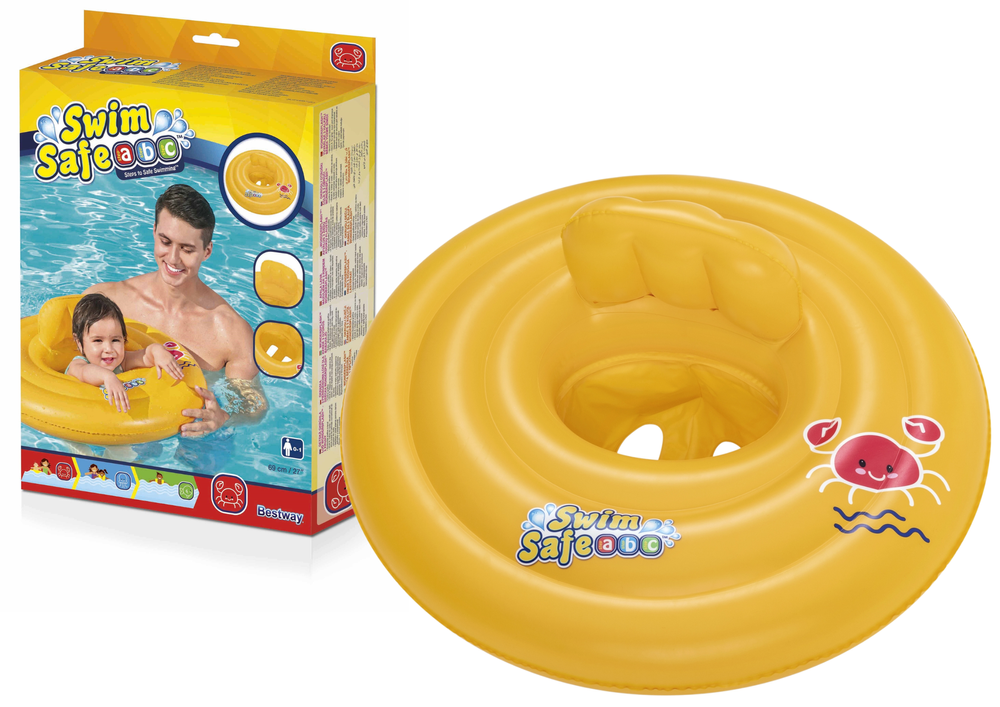 Dětské plavecké sedátko Swim Safe Step A, 69cm Bestway 32096
