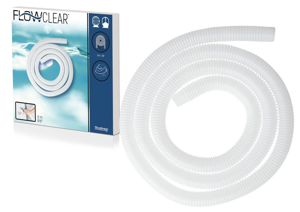 Hadica k bazénovému čerpadlu 32 mm – 3 m BESTWAY 58369 – náhradný diel pre filtre
