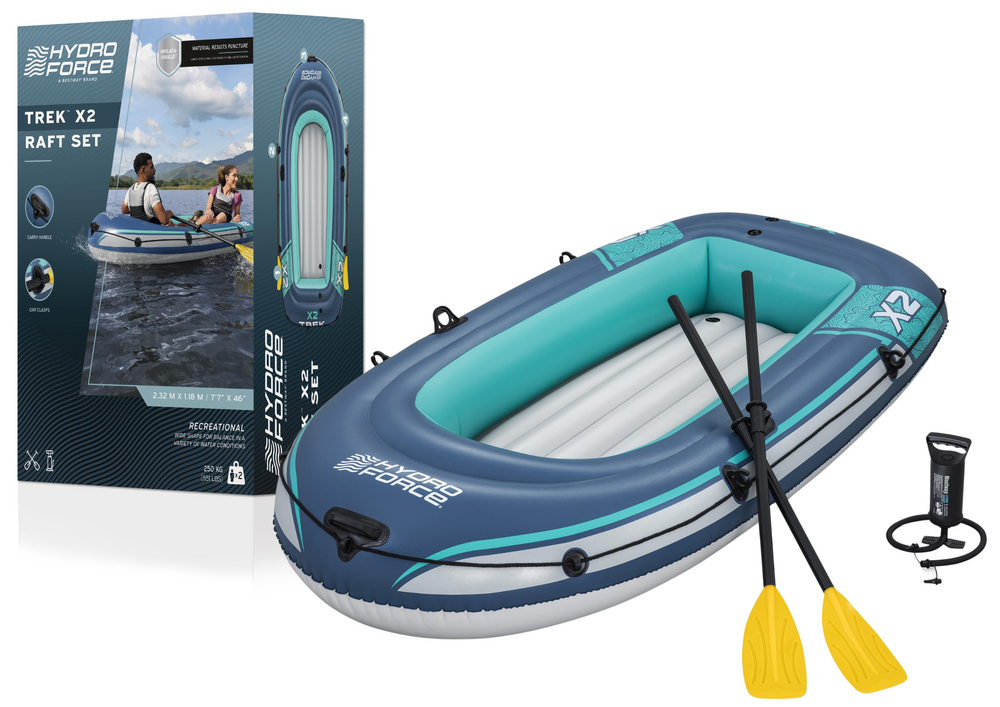 Nafukovací člun Lean 232 x 118 cm s odolným PVC materiálom pre celú rodinu