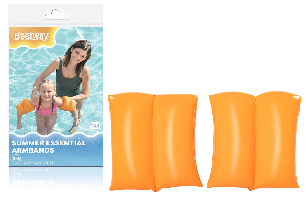 Nafukovací Rukávky Oranžové 20 cm Bestway 32005