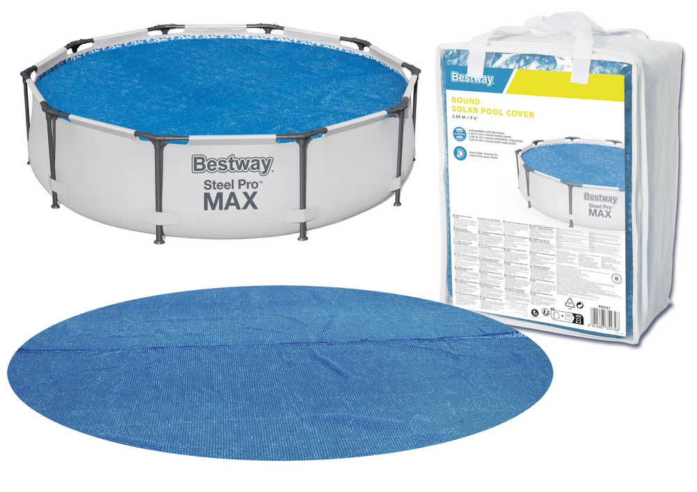 Solárny kryt na bazén Bestway 305 cm - dvojitá bublinková fólia pre ohrev a ochranu