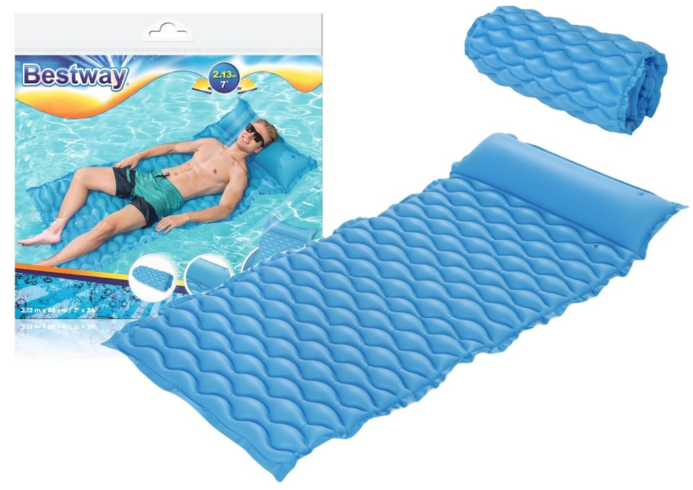 Nafukovací Modrá Plážová Matrace 213 x 86 cm Bestway 44020