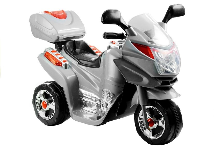 Akumulátorový motor HC8051 Lean Toys - strieborný, výkonný pohon pre deti