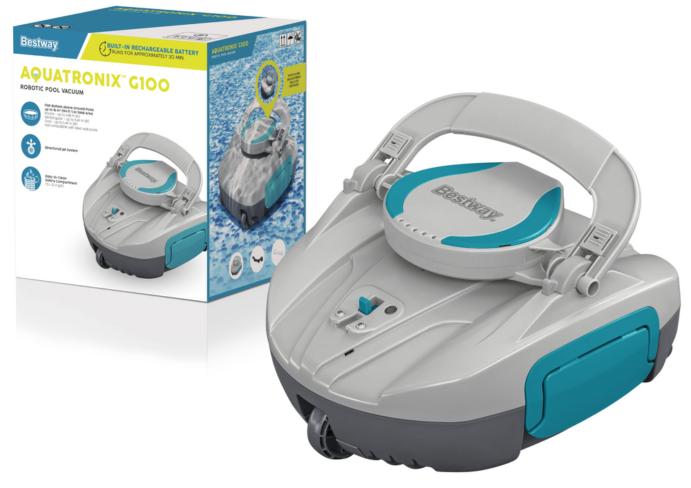 Bezdrátový Automatický Bazénový Vysavač G100 Bestway 58864