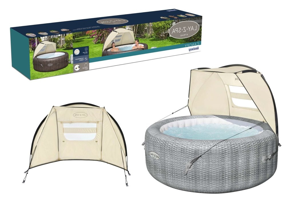 Strecha k bazénovému SPA Bestway 60304 – ochrana pred slnkom a vetrom 183×94×109 cm