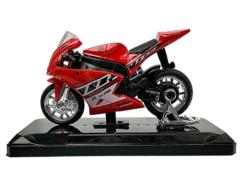 Sportovní Motocykl s Zvuky 1:18 4 Barvy — V provozu