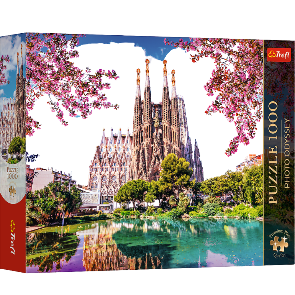 Trefl Puzzle 1000 dielov – Sagrada Família, Barcelona (12137)