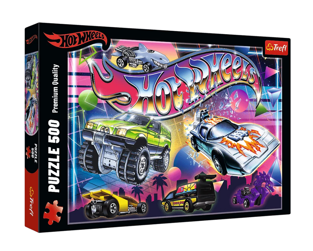 Hot Wheels 80s Puzzle 500 dielov – Trefl 37538