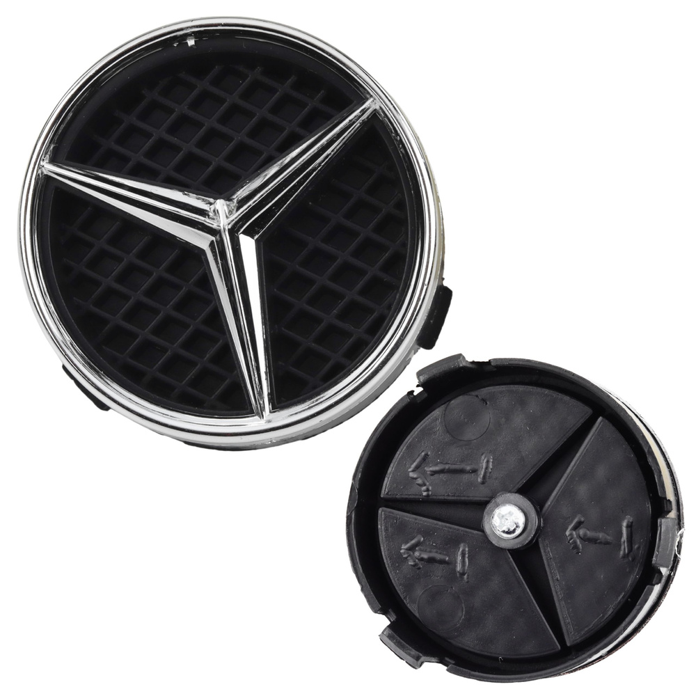 Plastová zátka Mercedes pre detské auto na akumulátor, priemer 7 cm