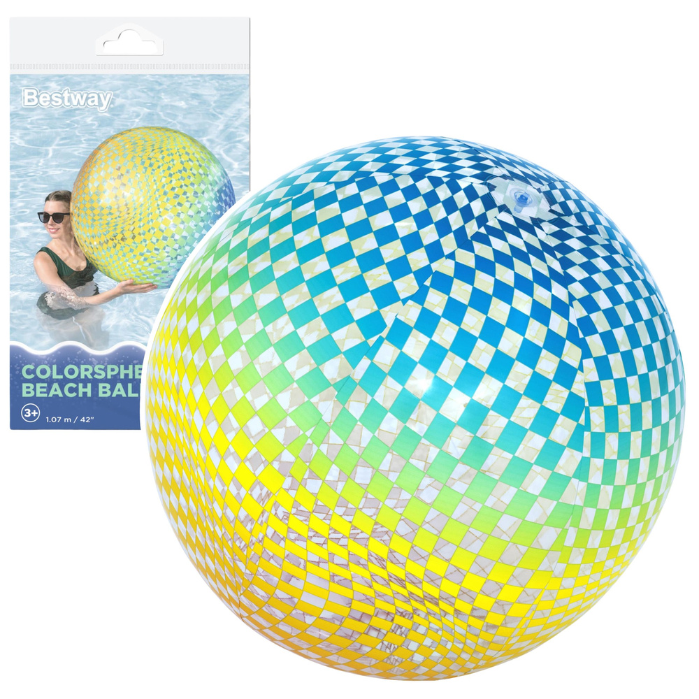 Nafukovací plážový míč Bestway Colorsphere 107 cm, PVC, model 31152