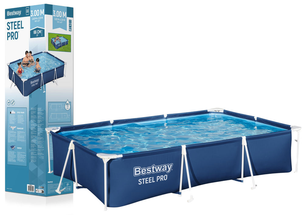 Zahradní rámový bazén 300 cm x 201 cm x 66 cm Bestway 56404