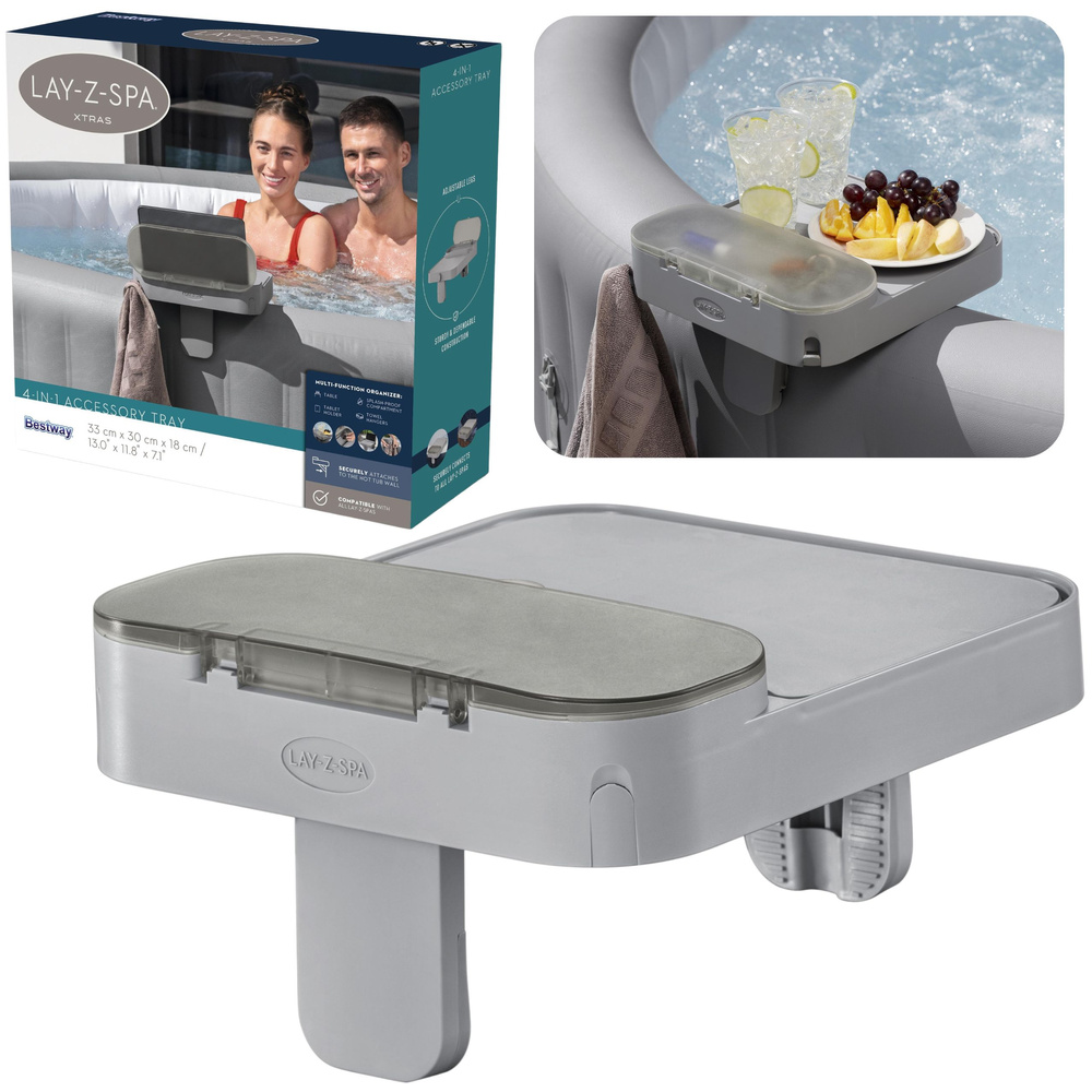 Bestway Lay‑Z‑Spa 60337 polička 4v1 na okraj vířivky s držákem tabletu