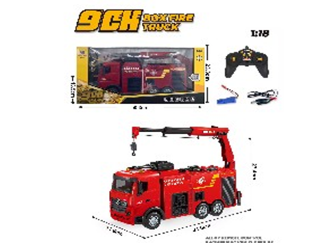 RC Hasičský vůz s jeřábem 1362 Huina