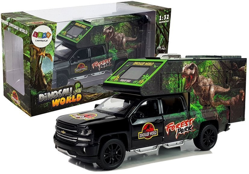 Kemper s Dinosaury 1:32 Černý — Celkový pohled