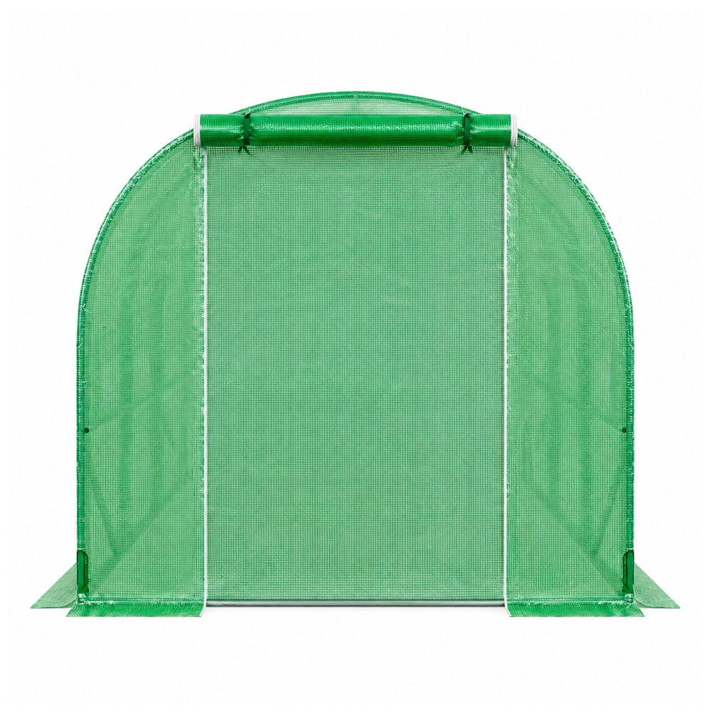 Zahradní tunel LEAN, 3,5 x 2 x 2 m, zelený, s UV ochranou — Dítě v provozu