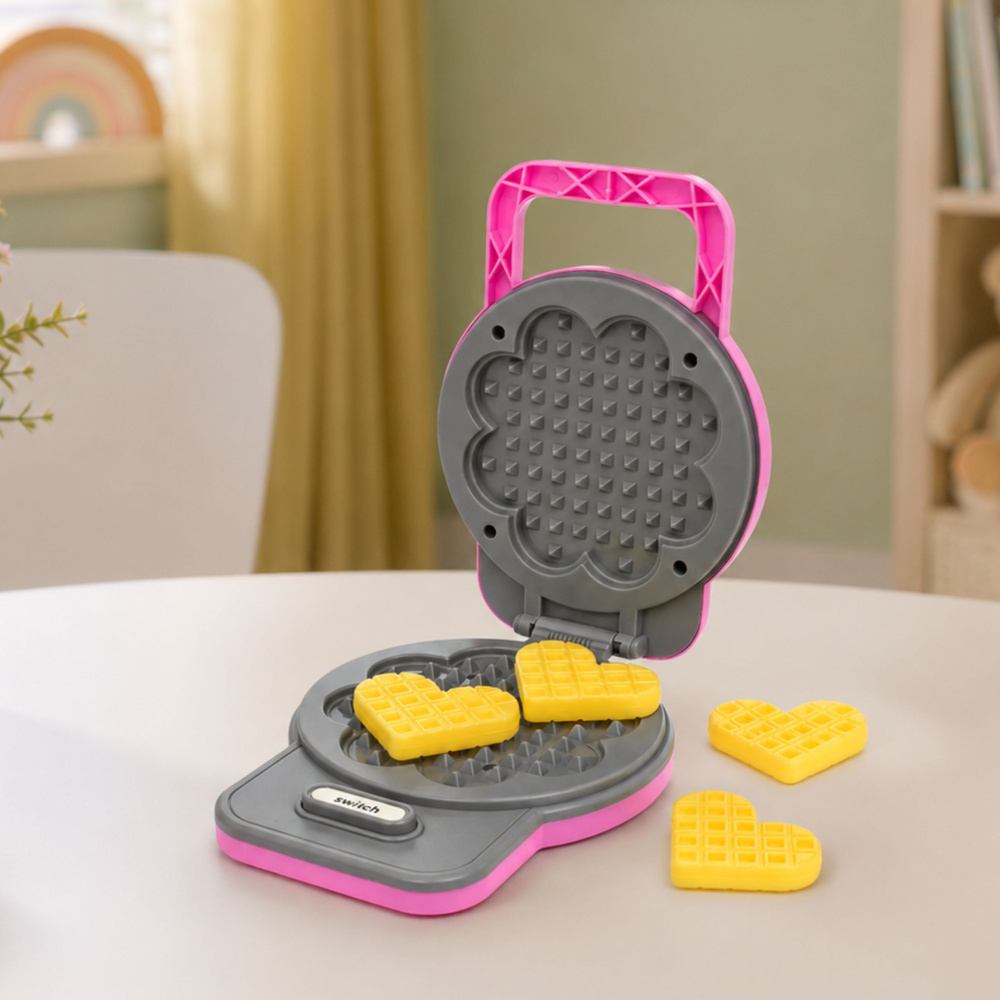 Dětský vaflovač se světly a zvuky LEAN Toys +3 let, pro dívky — Detailní pohled