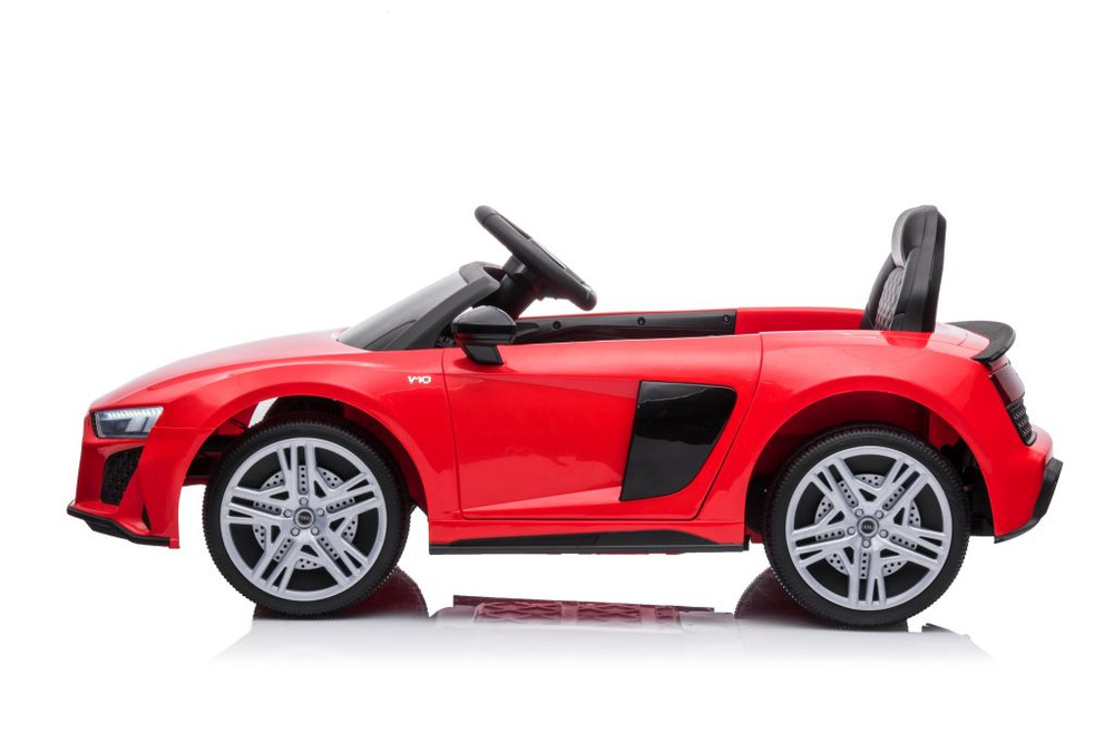 Elektrické auto Audi R8 Lift A300, červené, 12 V, s diaľkovým ovládaním LEAN CARS pre deti vo veku 2–6 rokov