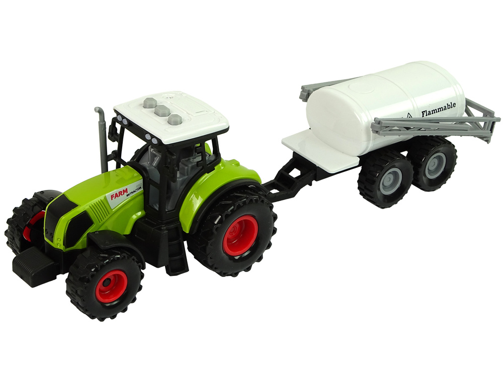 Traktory LEAN Toys s přívěsy pro zemědělství, 3 kusy, věk 3+ — V provozu