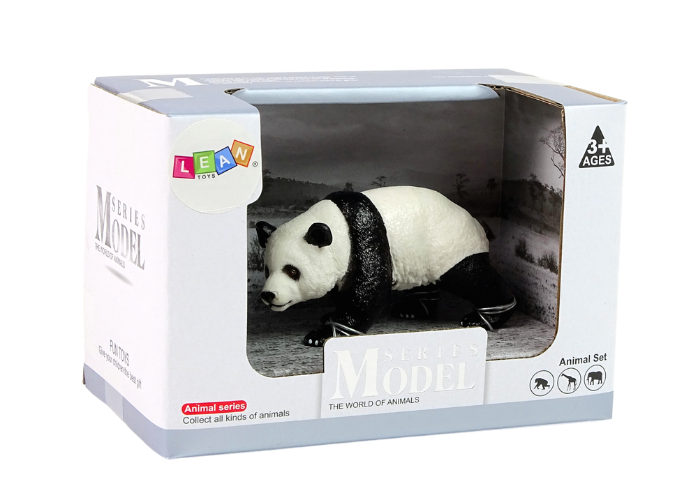 Sběratelská figurka velká panda medvěd LEAN Toys — Dítě s pandou
