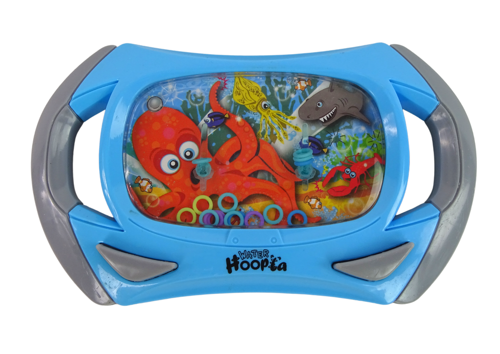 Kapesní vodní hra Mořská zvířata, LEAN Toys, 3+, trénink trpělivosti a soustředění — Celkový pohled