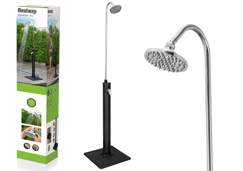 Záhradná solárna sprcha 8 l Bestway 58694 s nastaviteľnou teplotou vody