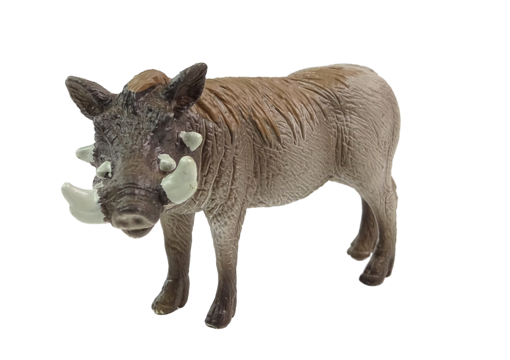 Figurka afrického prasete LEAN Toys 10 cm pro děti od 3 let — V provozu