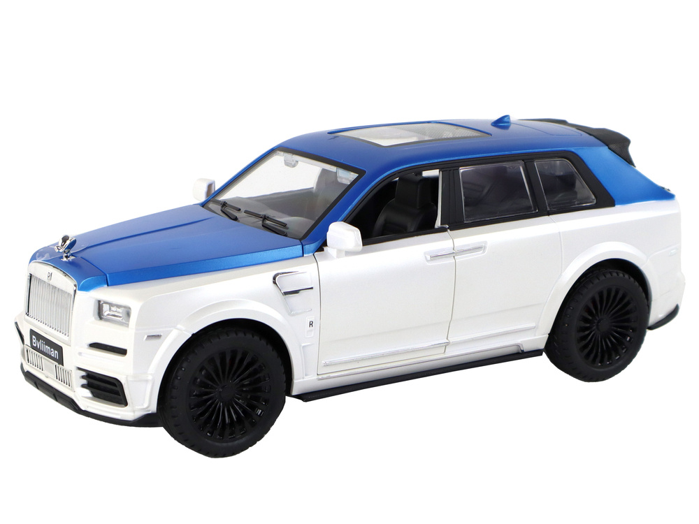 Auto R/C 1:20 Bílomodré Dálkově Ovládané — V provozu